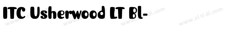 ITC Usherwood LT Bl字体转换 ITC Usherwood LT Bl字体转换